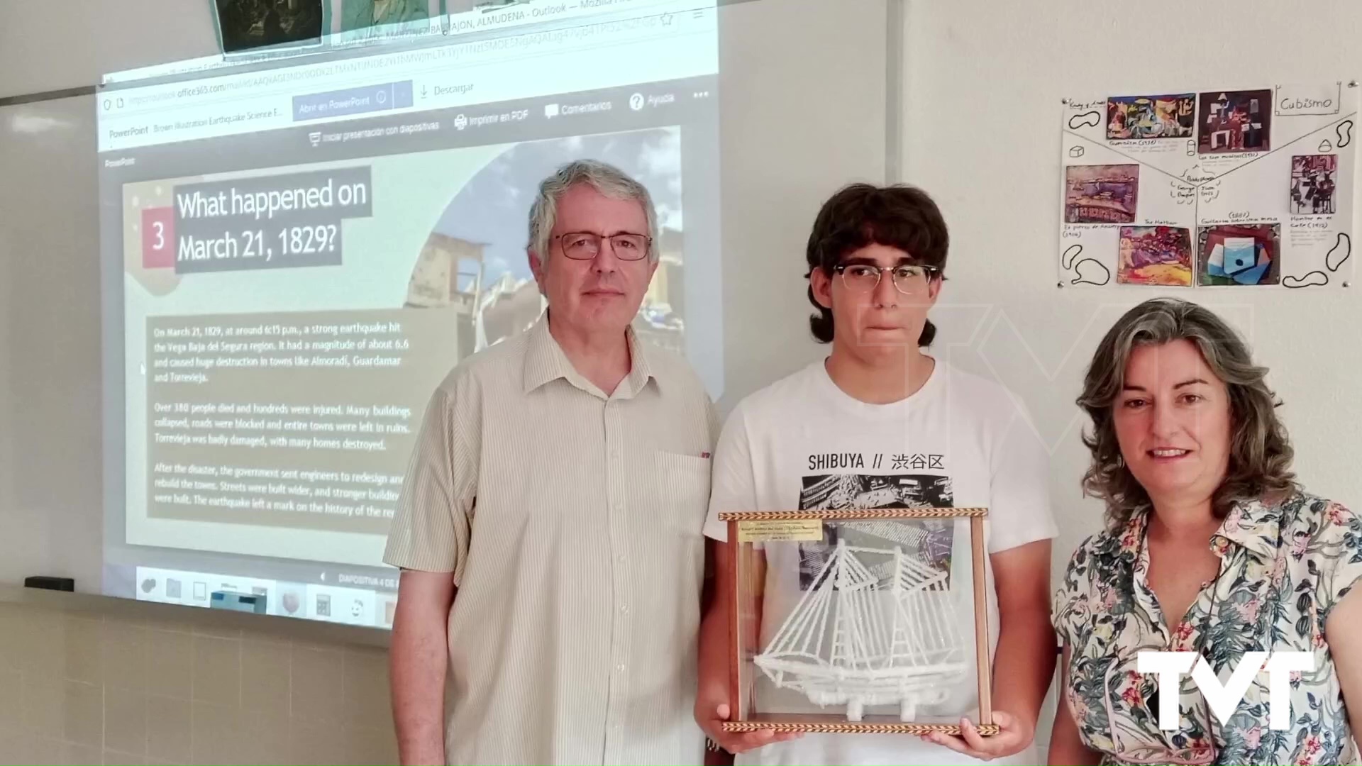 Imagen de El concurso «Conoce tu ciudad» (2025), en el instituto Mare Nostrum