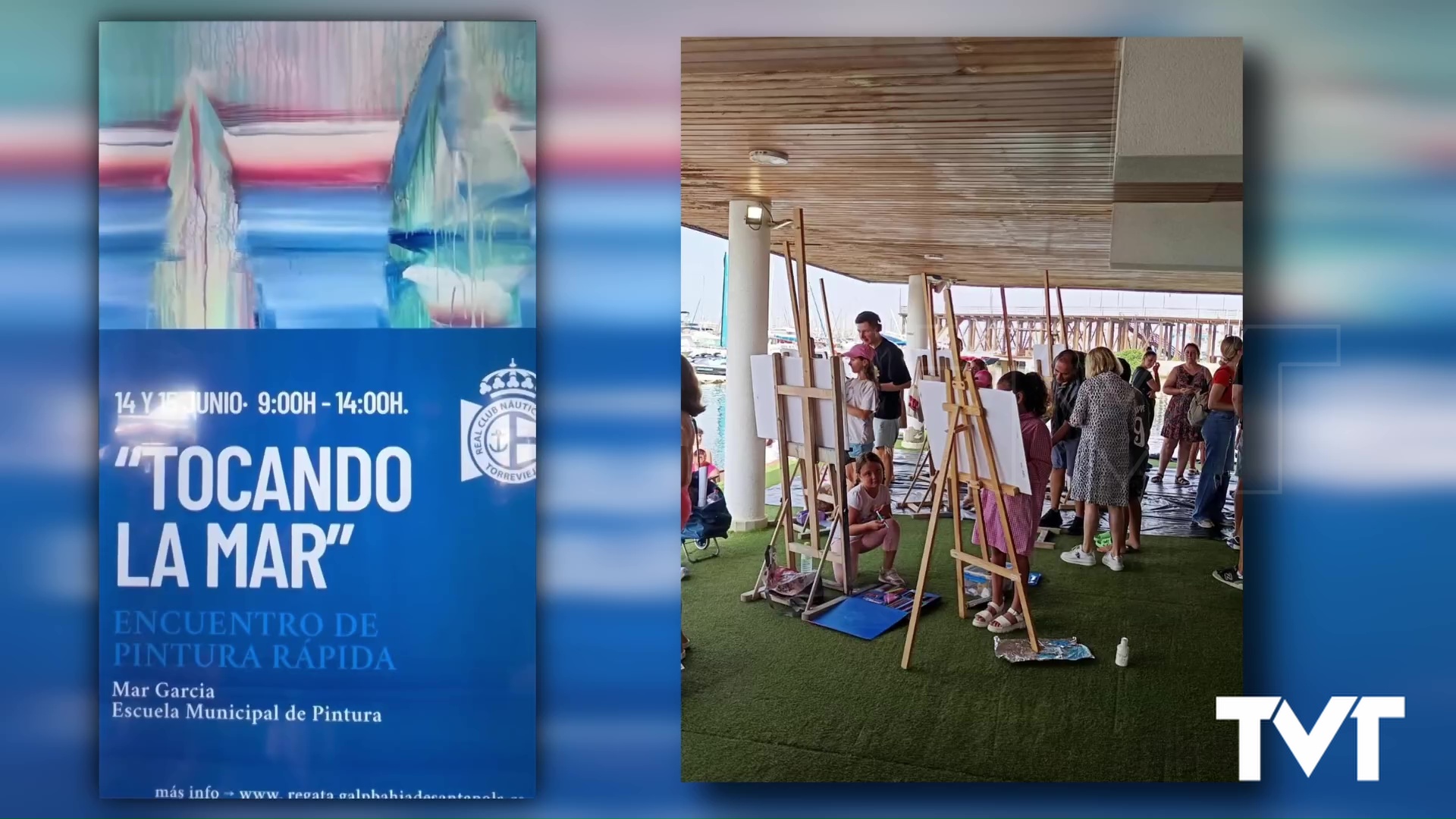 Imagen de Encuentro de pintura al aire libre «Tocando la mar» 