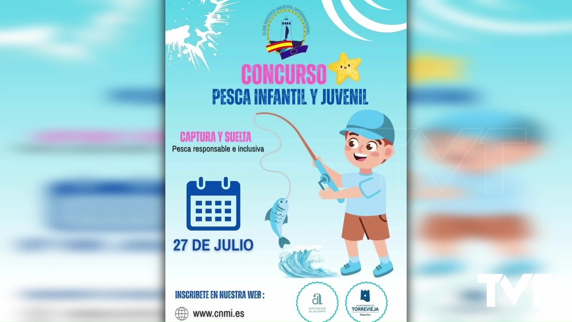 Imagen de El Club Náutico Marina internacional lanza su concurso de pesca infantil y juvenil