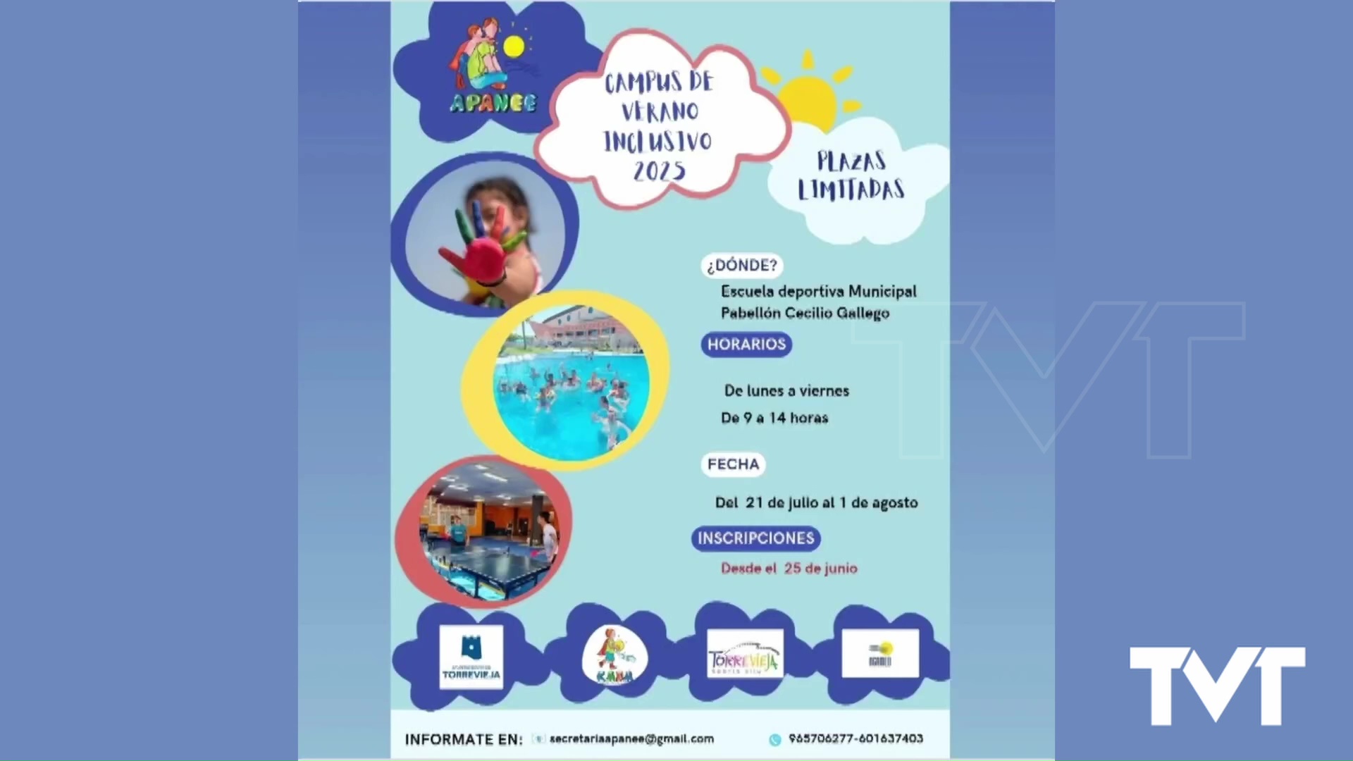 Imagen de Campus multideporte adaptado del 21 de julio al 1 de agosto 