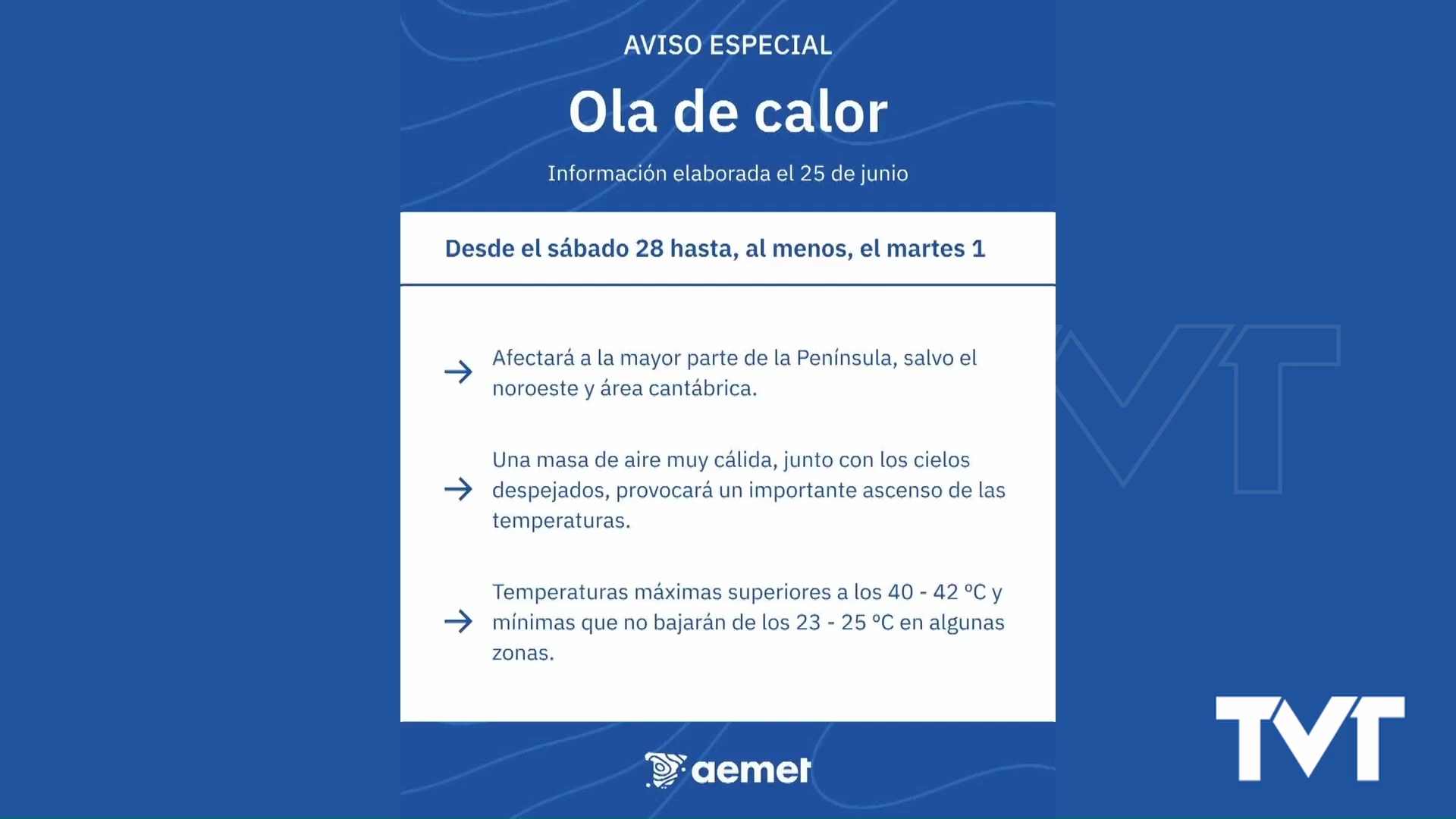 Imagen de Aviso especial por Ola de Calor 