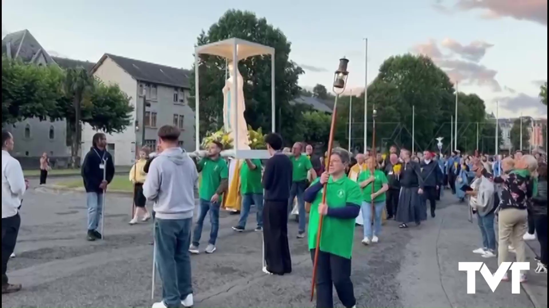 Imagen de Torrevieja volvió a peregrinar hasta el santuario de la Virgen de Lourdes 