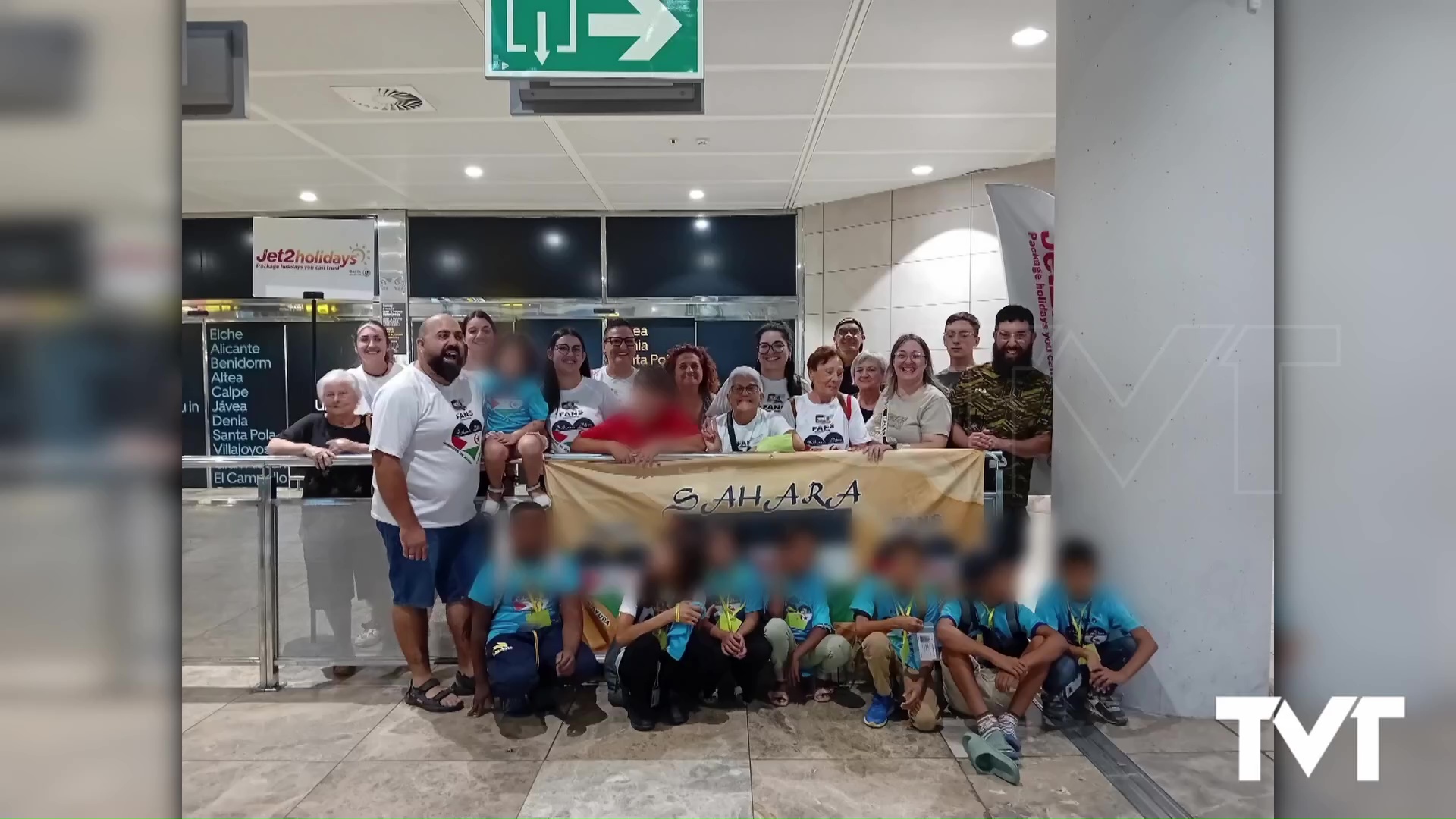 Imagen de  Después de 14 días de retraso, por fin, llegan a la provincia de Alicante, los niños y niñas saharauis que disfrutaran de sus merecidas «Vacaciones en paz»