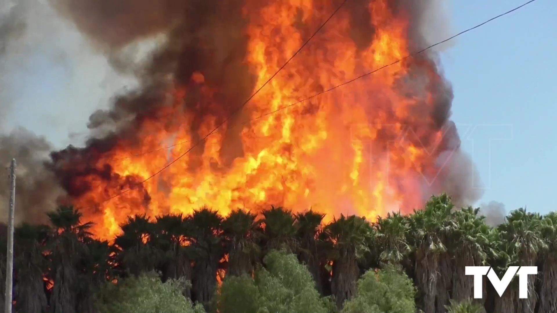 Imagen de Emergencias emite un aviso especial de riesgo extremo de incendios forestales ante la previsión de vientos de poniente