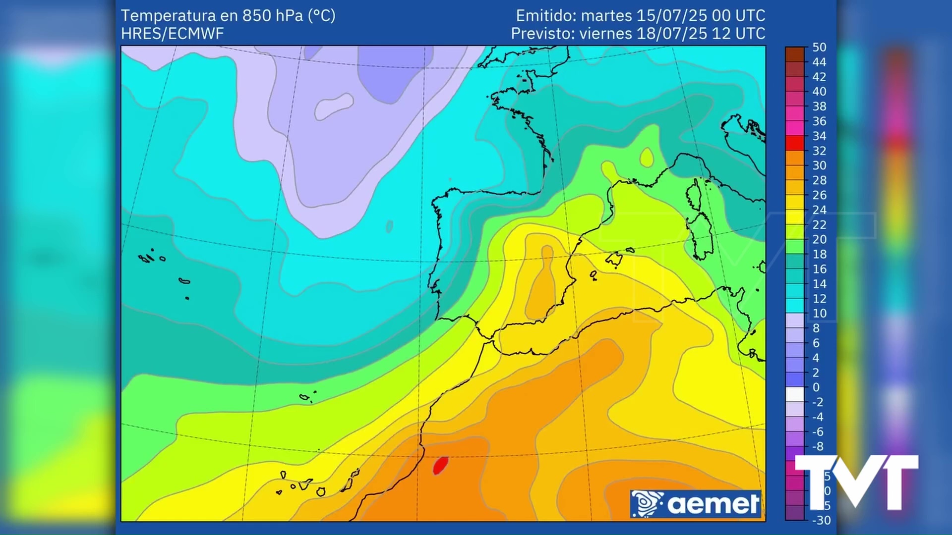 Imagen de Se podrían alcanzar los 40 grados