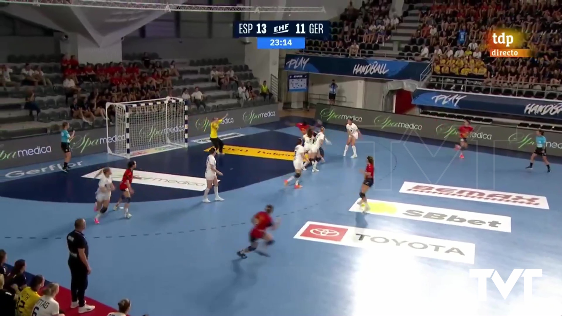 Imagen de Udane Bernabé se proclama subcampeona de Europa con la Selección Española Junior de Balonmano