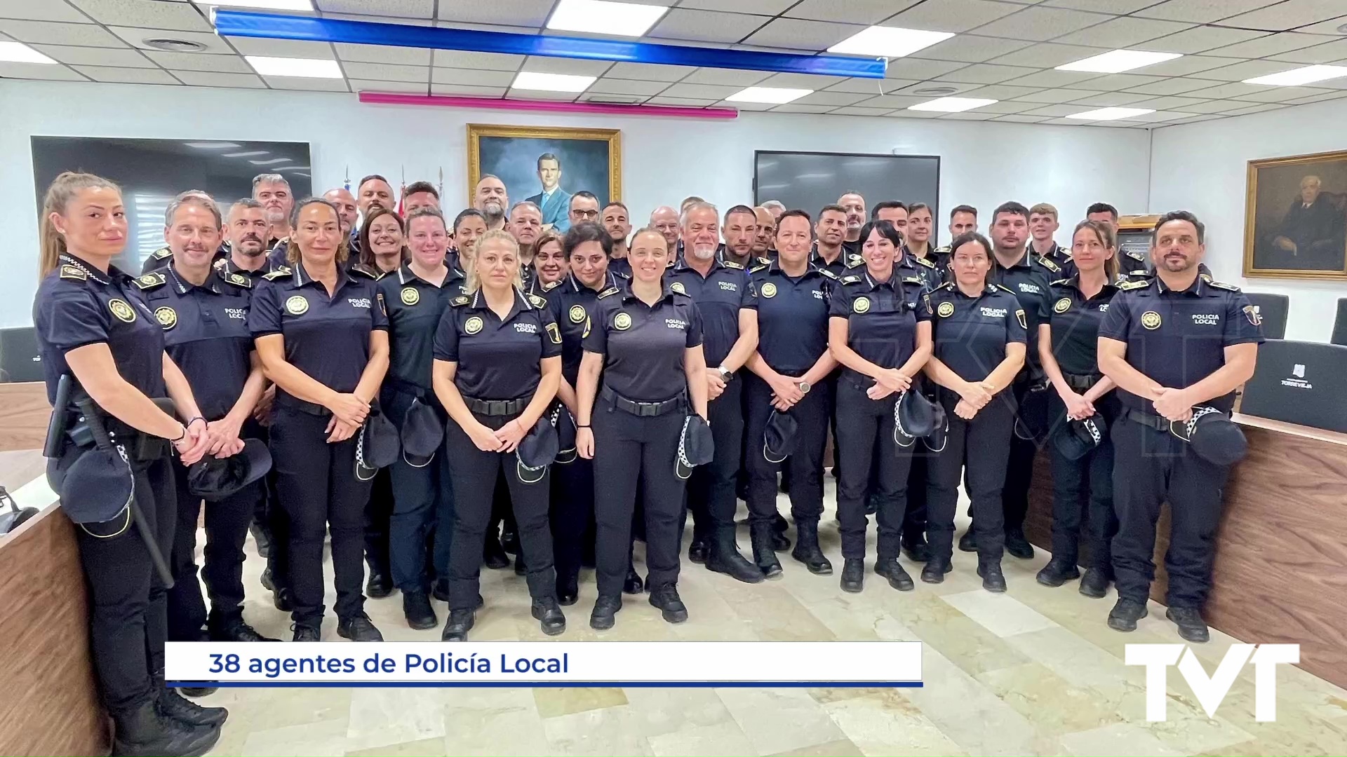 Imagen de 38 agentes de Policía Local empiezan su período de prácticas tras superar la primera parte del curso en el IVASPE 