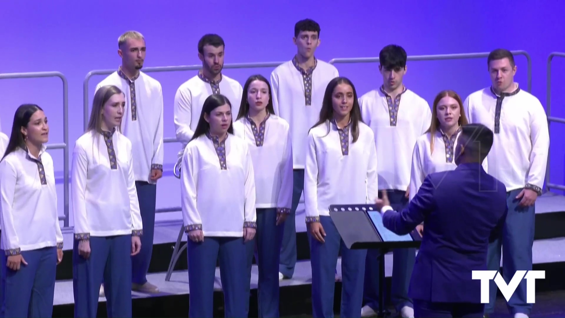 Imagen de La Coral Alegría (Madrid), el Coro Balta de Riga (Letonia) y el Académico France Preseren Kranj de Eslovenia cierran la fase de concurso del 71º Certamen de Habaneras 