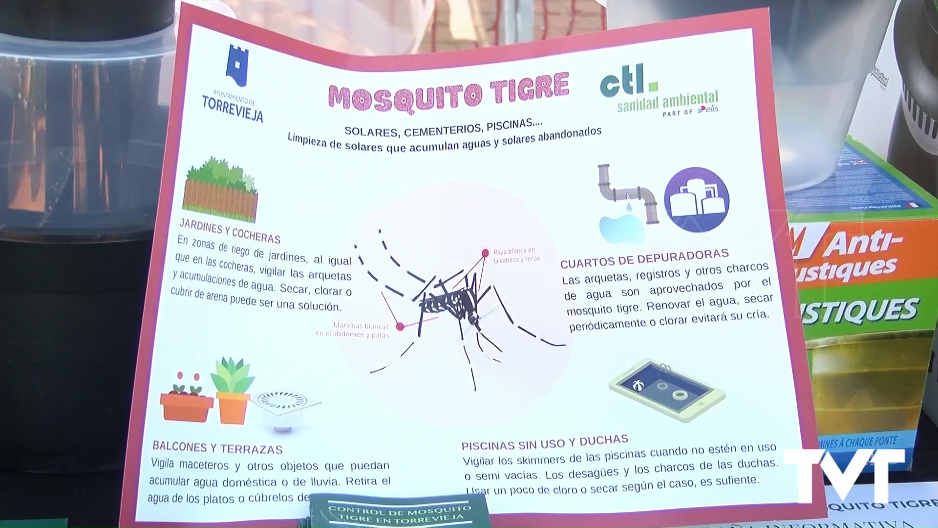 Imagen de En acción los tratamientos larvicidas en zonas cercanas a urbanizaciones