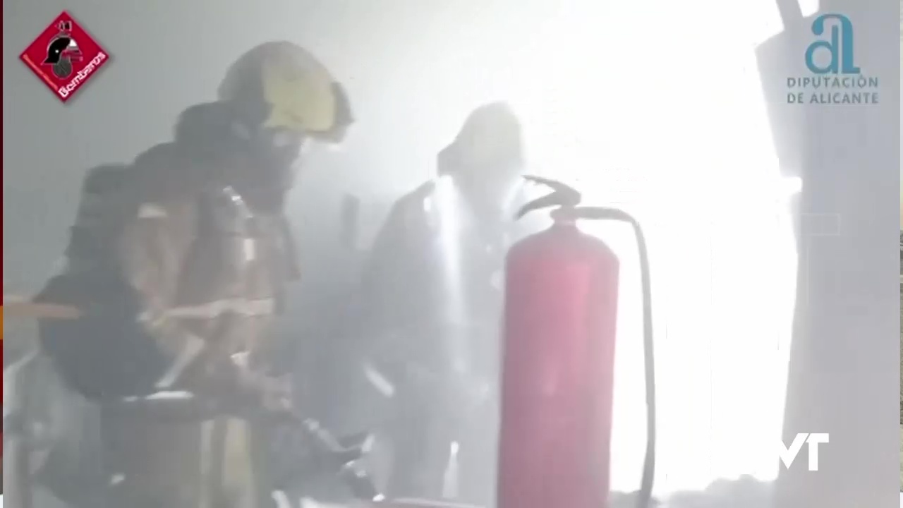 Imagen de Incendio en una lavandería en Torrevieja