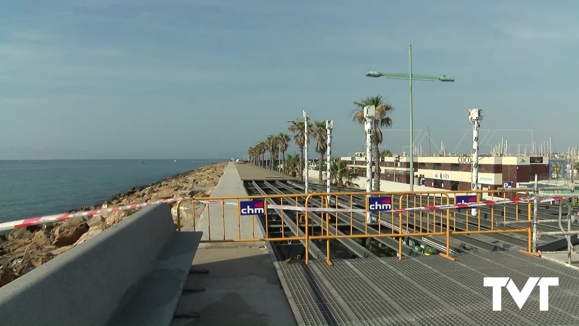 Imagen de Se amplía en 70 días el plazo para el fin de obra de pavimentación del Dique de Levante