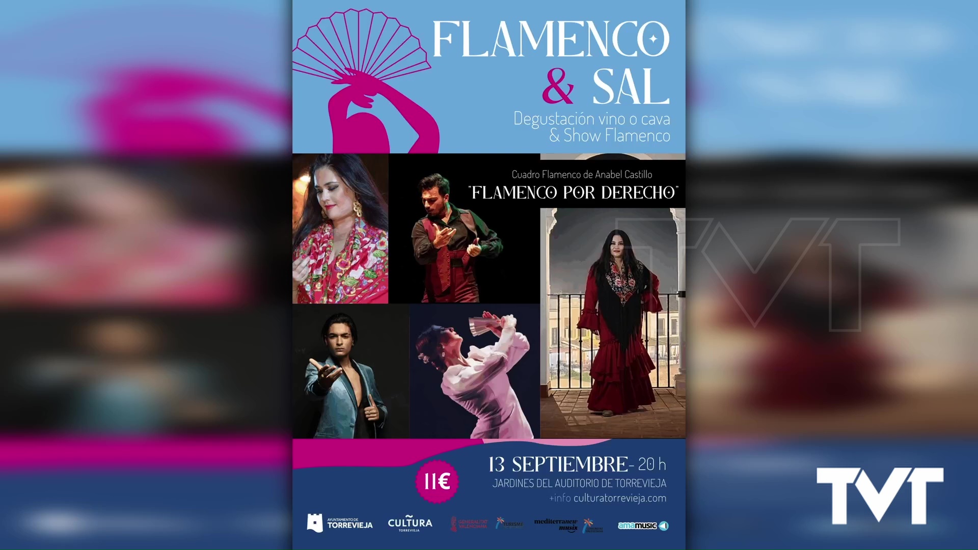Imagen de El 13 de septiembre vuelve Flamenco & Sal a los jardines del Auditorio Internacional de Torrevieja