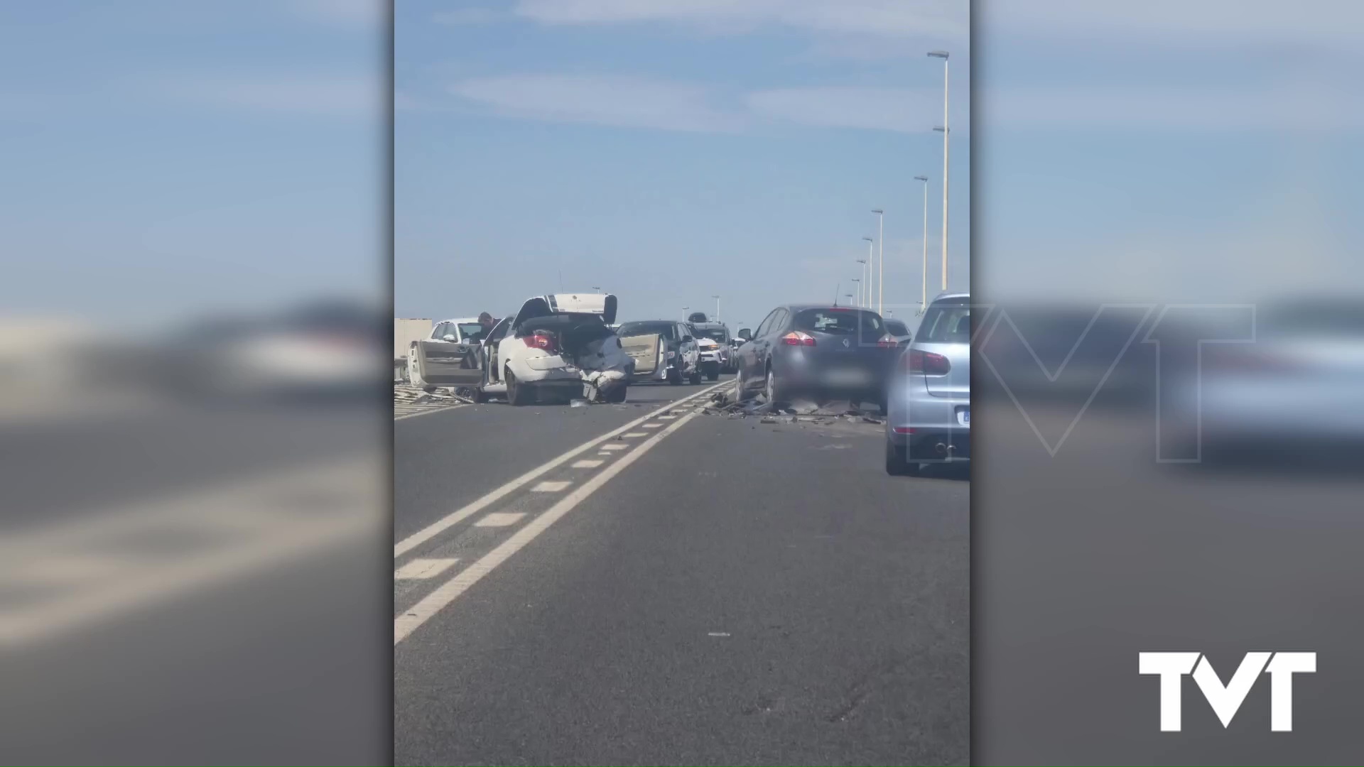 Imagen de Un accidente de tráfico en la N-332 deja tres heridos leves