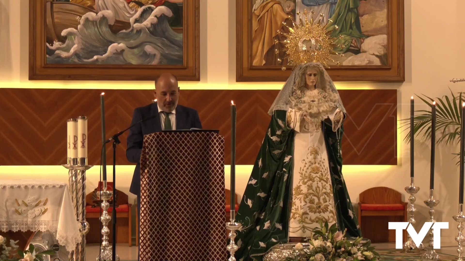 Imagen de El pregón y el «Vía Lucis» marcan la cuenta atrás para la Coronación Canónica de «La Esperanza»