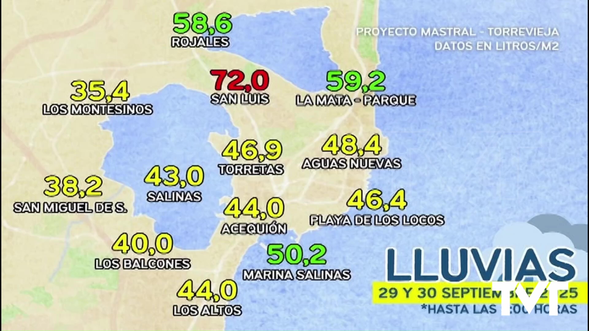 Imagen de Hasta 72 litros/m² de lluvia se registraron en Urbanización San Luis