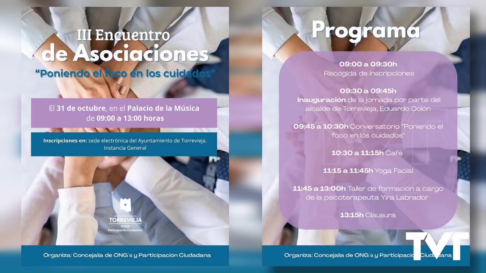 Imagen de Poniendo el foco en los cuidados: III Encuentro de Asociaciones. 31 de octubre