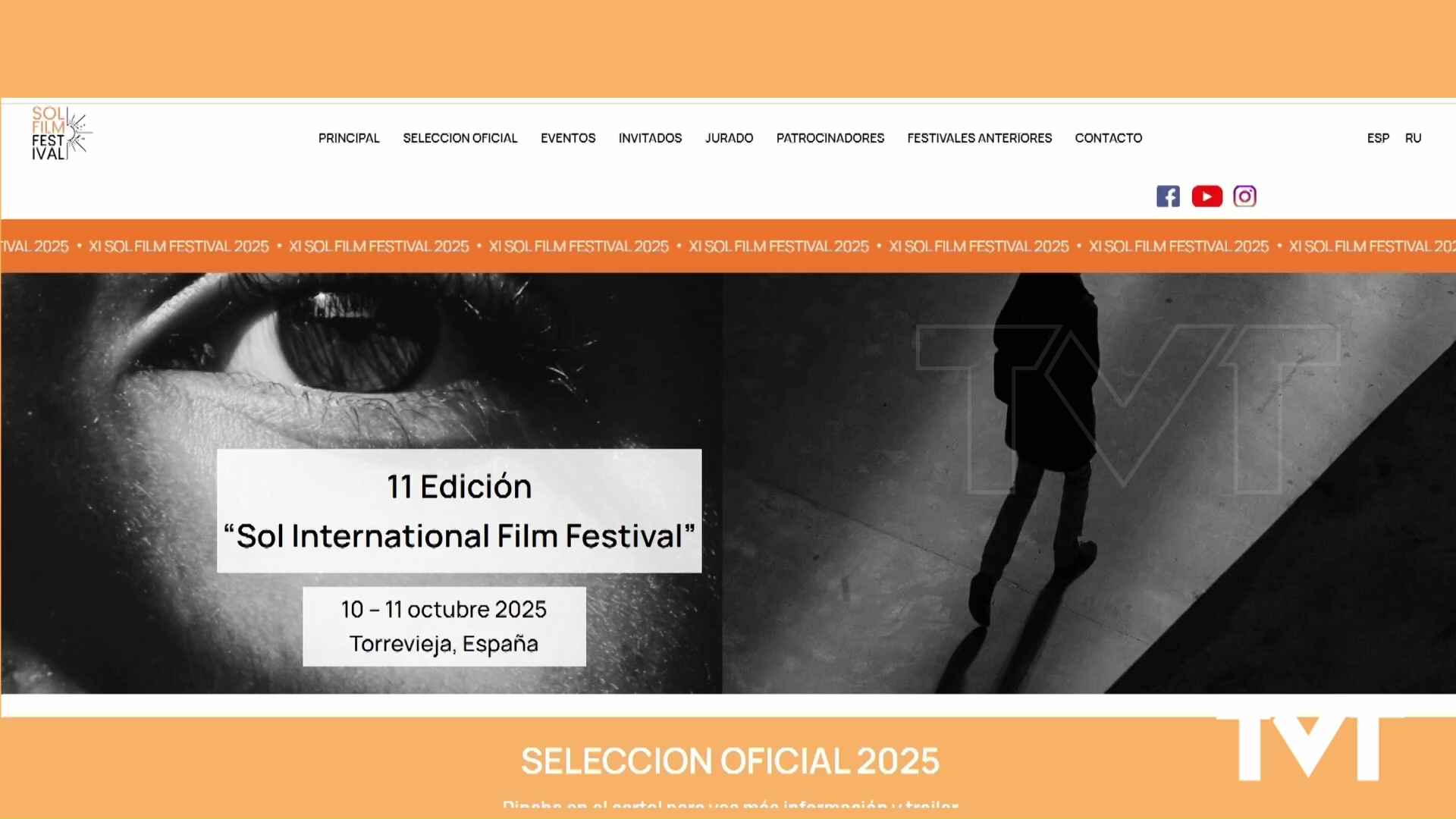 Imagen de Ocho cortos seleccionados para el XI Certamen Sol Internacional Festival 