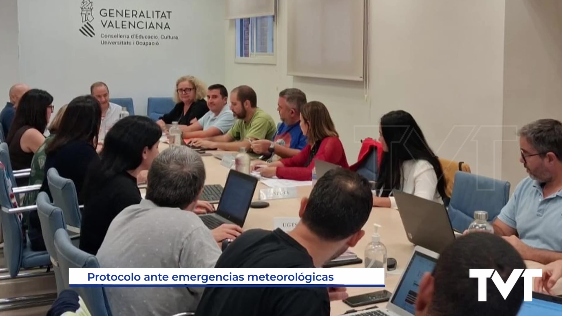 Imagen de Generalitat plantea designar una persona de cada centro educativo para la gestión de avisos y alertas meteorológicas