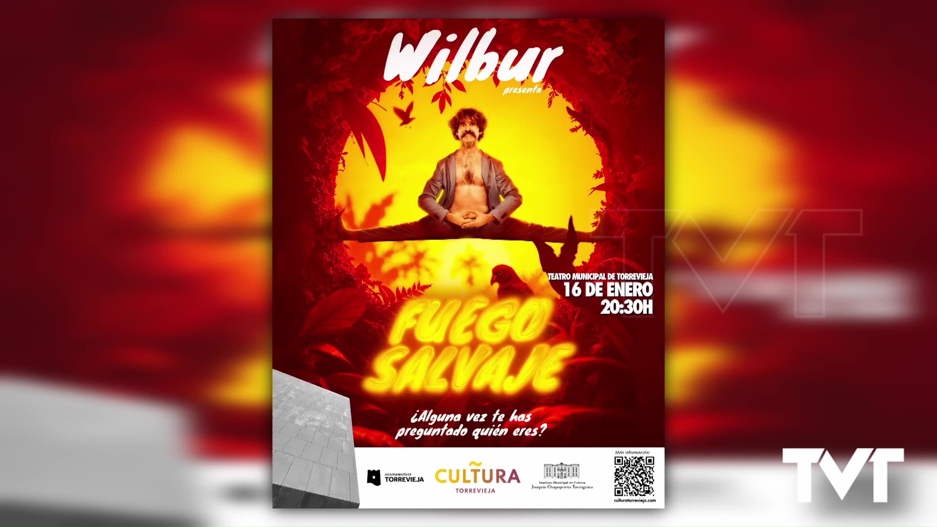 Imagen de Wilbur y su «Fuego Salvaje» llegan a Torrevieja el 16 de enero