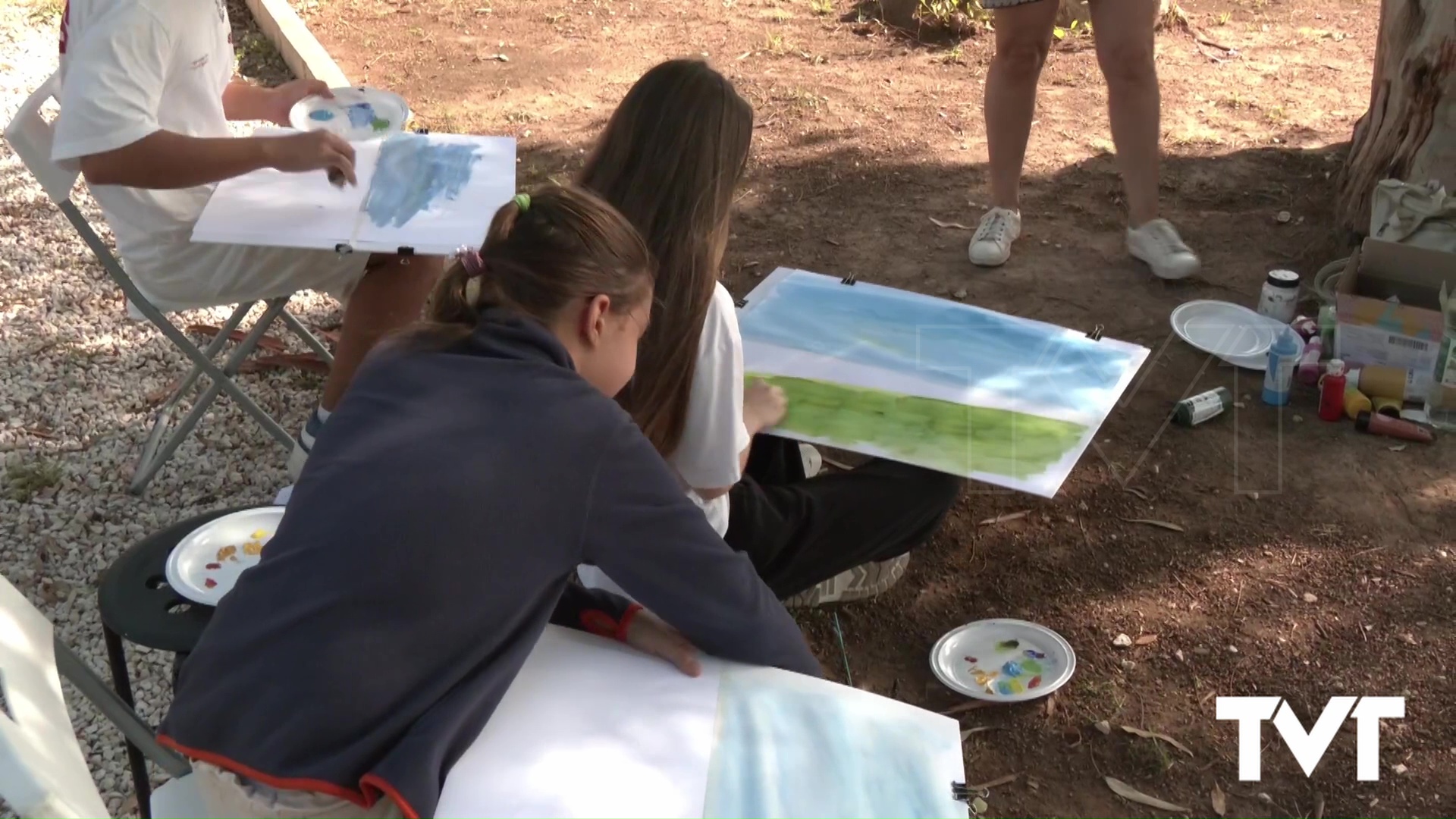 Imagen de 57 niños y adolescentes se dan cita en el XXVII Concurso de Pintura Rápida «Ciudad de Torrevieja»