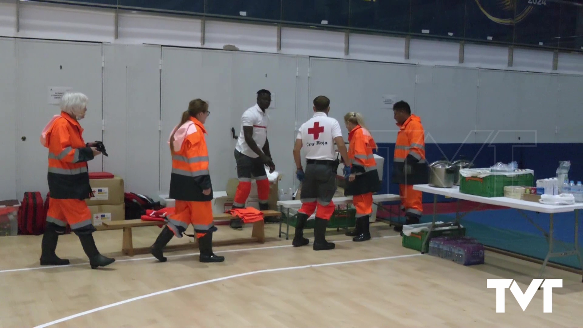Imagen de El Palacio de Deportes «Tavi y Carmona» acoge a personas sin hogar durante la alerta roja