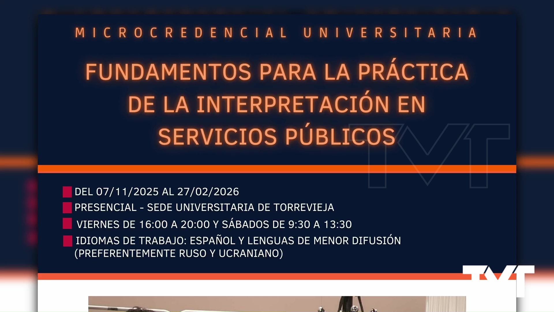 Imagen de La UA ofrece la primera microcredencial de traducción e interpretación de ruso y ucraniano en Torrevieja