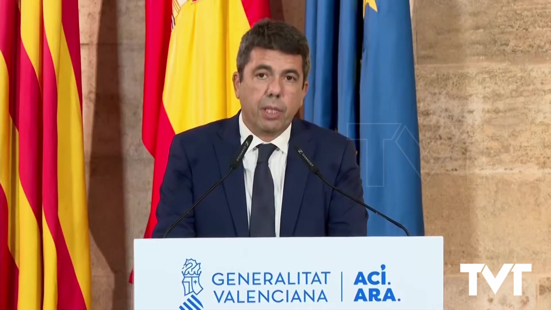 Imagen de Carlos Mazón dimite como presidente de la GV dejando en manos de los diputados autonómicos la elección de su sucesor