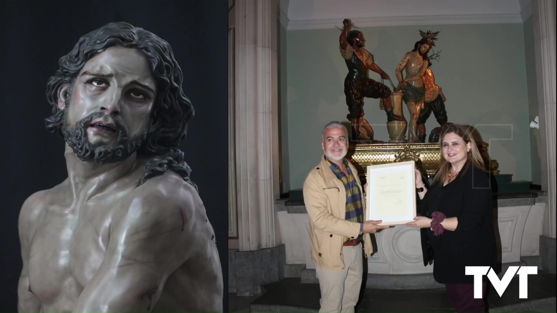 Imagen de El imaginero Víctor García recibe en el museo Salzillo el premio 