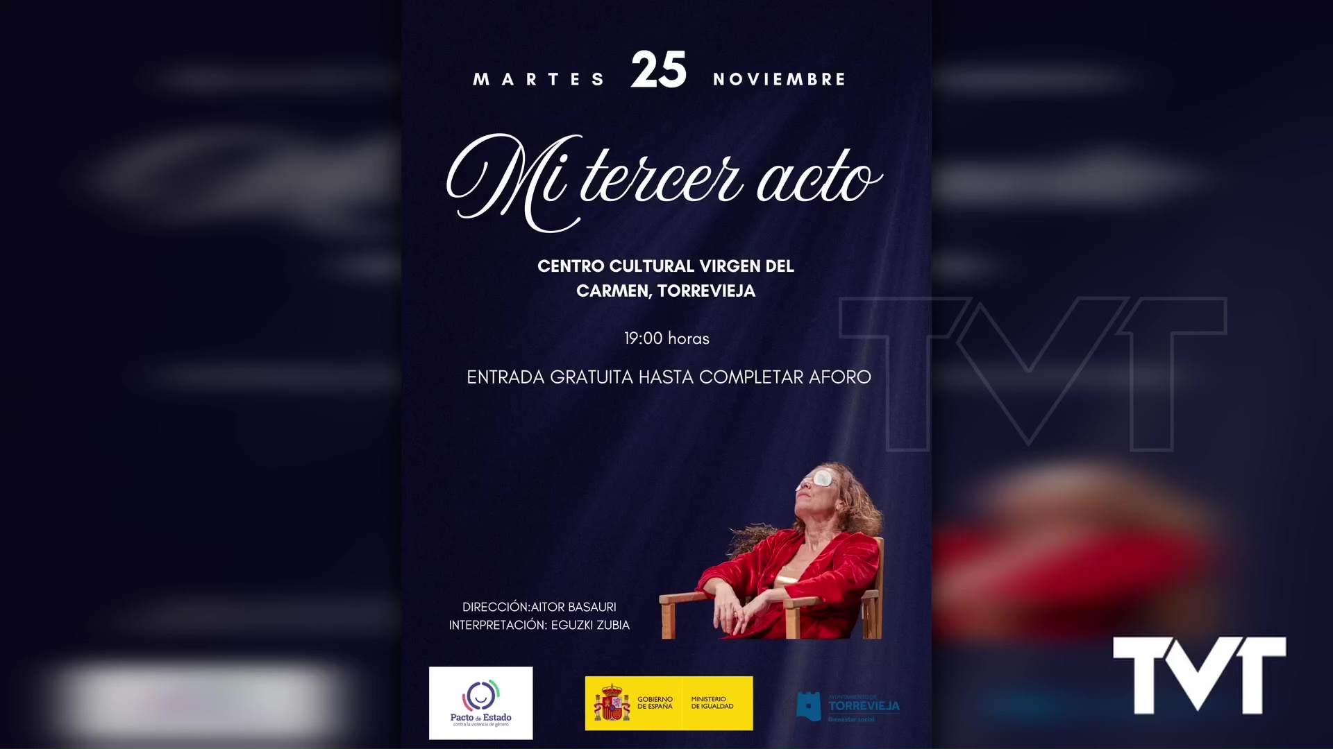 Imagen de Actos 25N en Torrevieja: declaración institucional y obra de teatro 