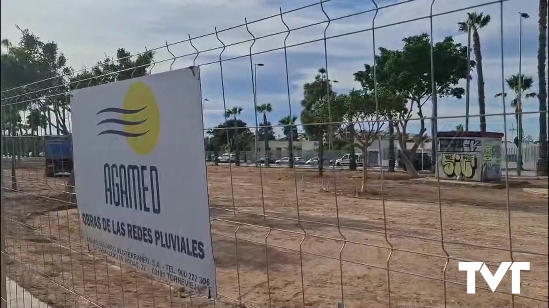 Imagen de Iniciadas las obras del nuevo parque inundable con sistemas de drenaje urbano sostenible de Cortes Valencianas