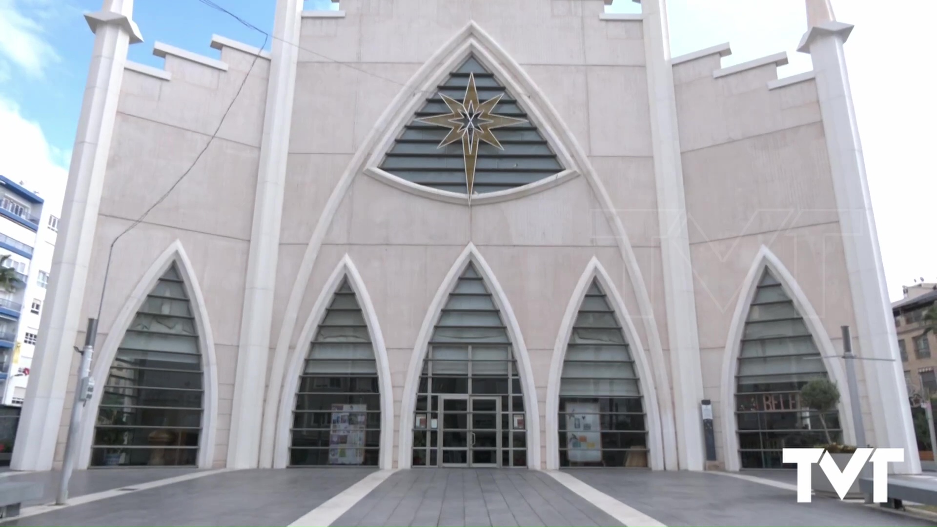 Imagen de Finalizan los trabajos de limpieza en la fachada de la Parroquia del Sagrado Corazón con una inversión de 14.000 euros