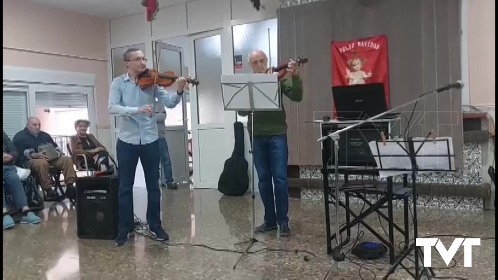 Imagen de El curso de música inclusivo Francisco Casanovas ofrece un concierto de Navidad en la Residencia de mayores