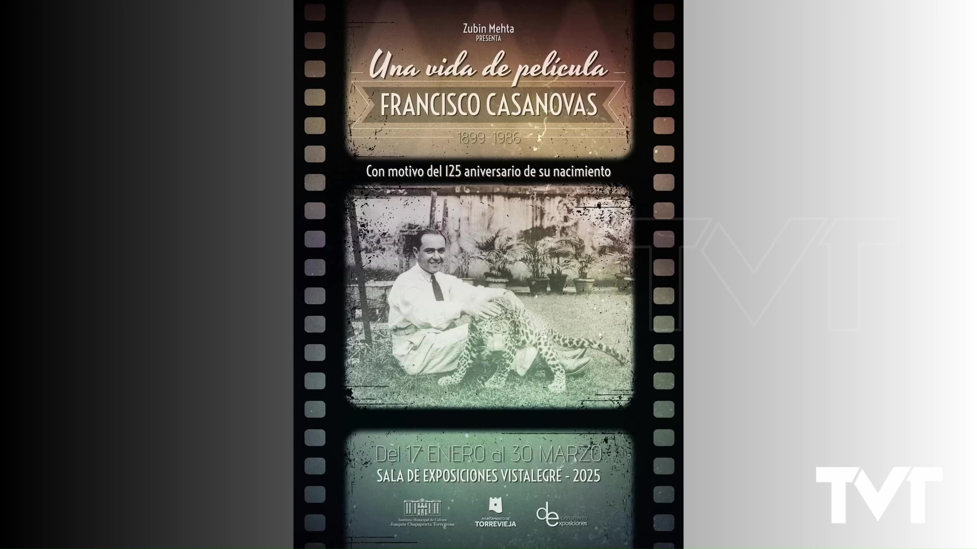 Imagen de  La exposición «Una vida de película» dedicada al maestro Casanovas se presenta en Barcelona