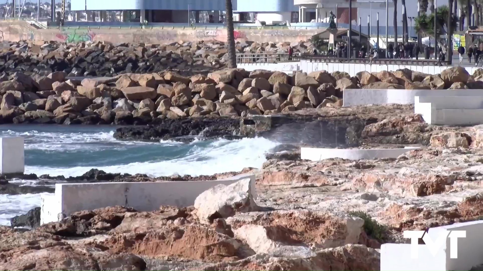 Imagen de Un mar cubierto de espuma de sal 