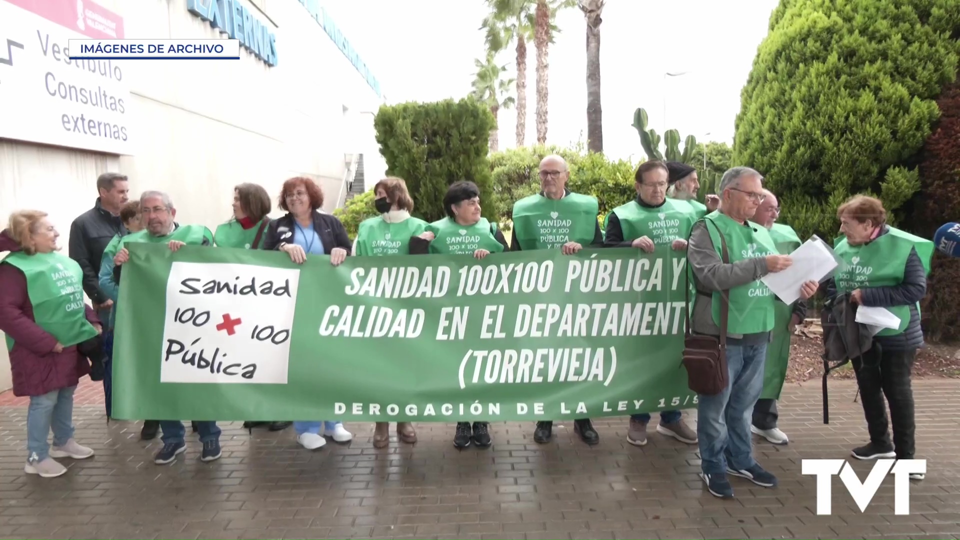 Imagen de Convocado acto de protesta por el deterioro progresivo del sistema sanitario en el área de salud de Torrevieja. Será el 7 de febrero en la Plaza de la Constitución 