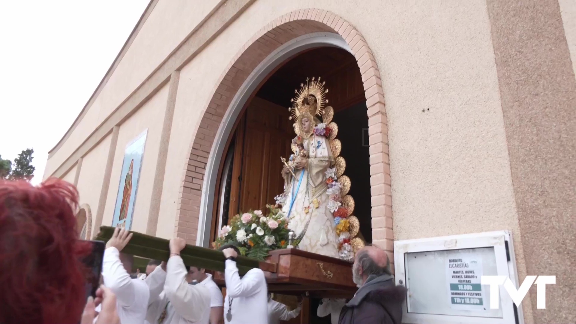 Imagen de La Hermandad de la Virgen del Rocío celebra la festividad de La Candelaria