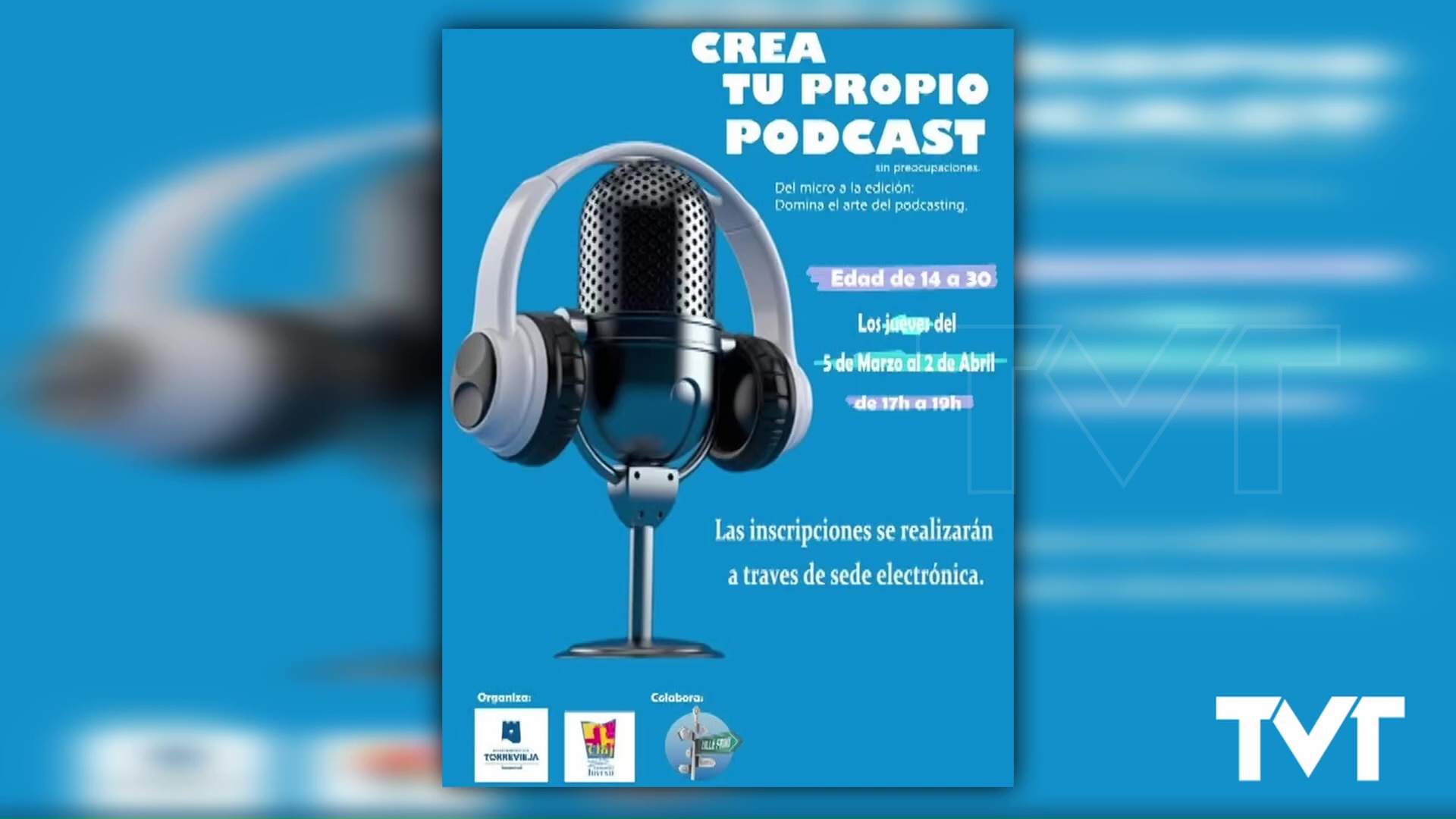 Imagen de Nuevo taller para jóvenes de entre 14 y 30 años: «Crea tu propio podcast»
