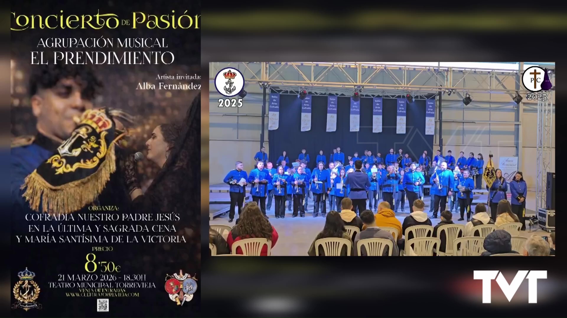 Imagen de Concierto de Pasión en Torrevieja con la agrupación Musical El Prendimiento