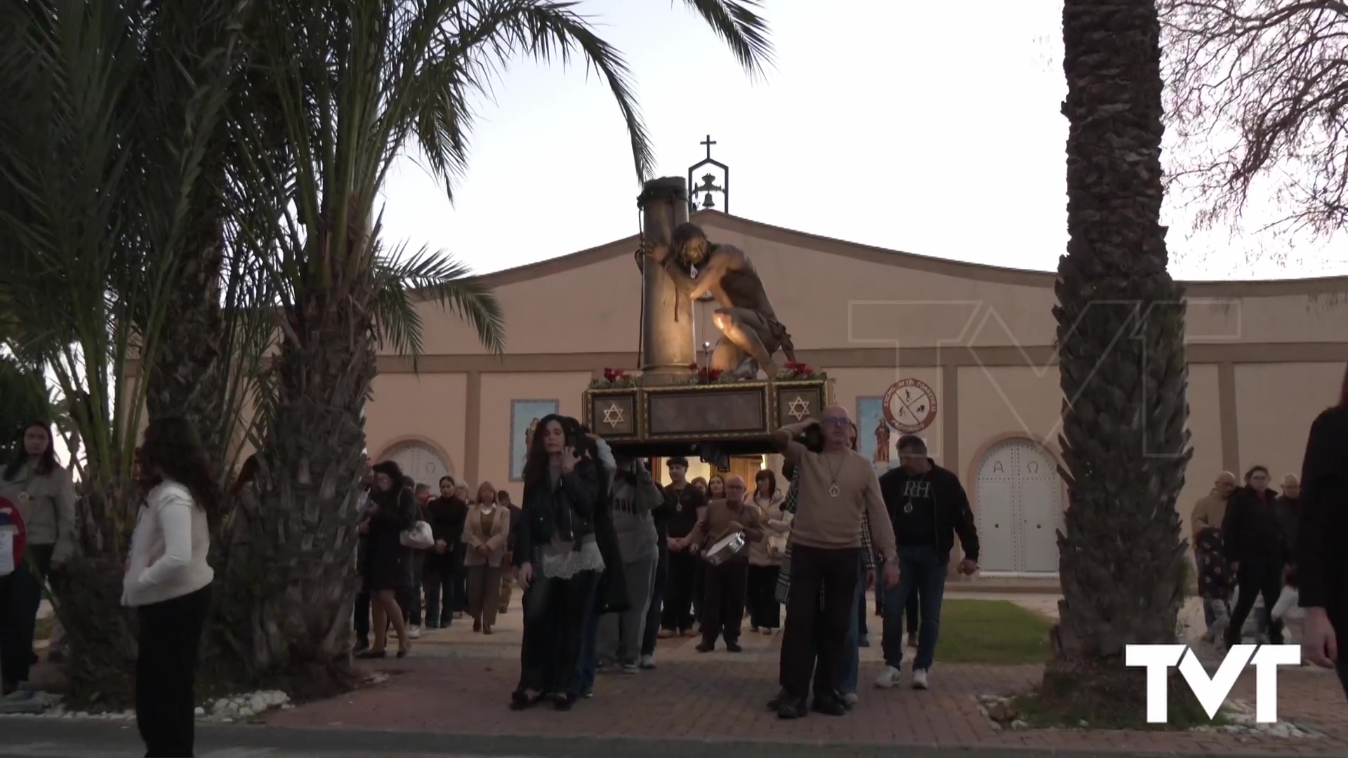 Imagen de Solemne Vía Crucis con la cofradía del cristo de la Flagelación y Virgen de la Estrella