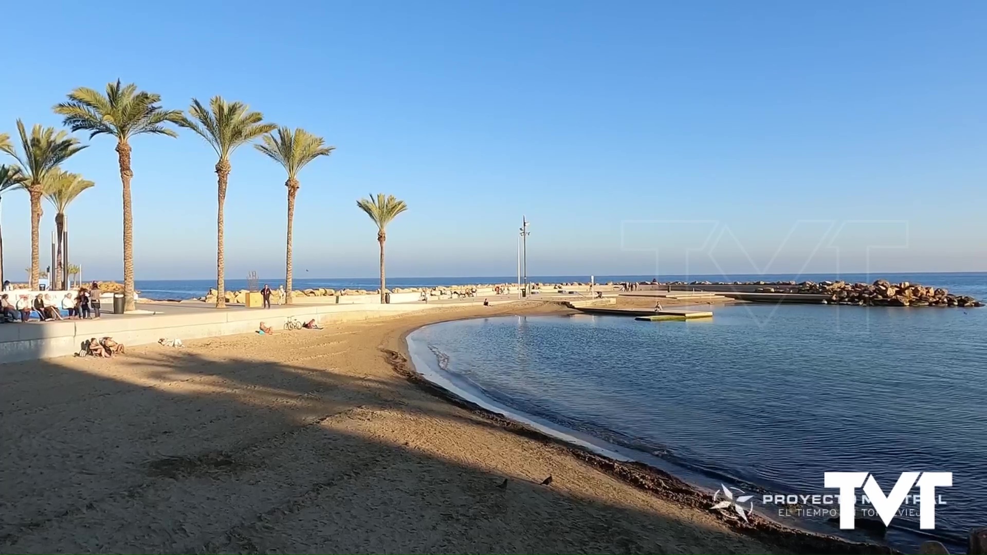 Imagen de Así se ven las «menguas» en el Paseo Marítimo Juan Aparicio