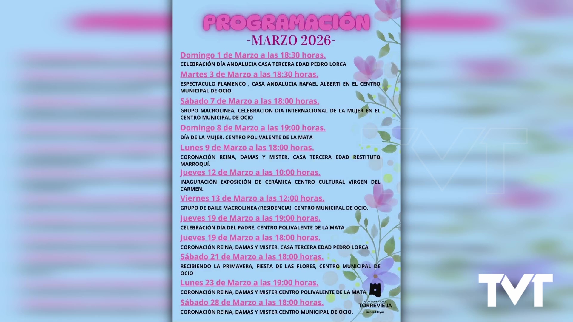 Imagen de Actos de elección de reina, damas y míster en los centros de la tercera edad