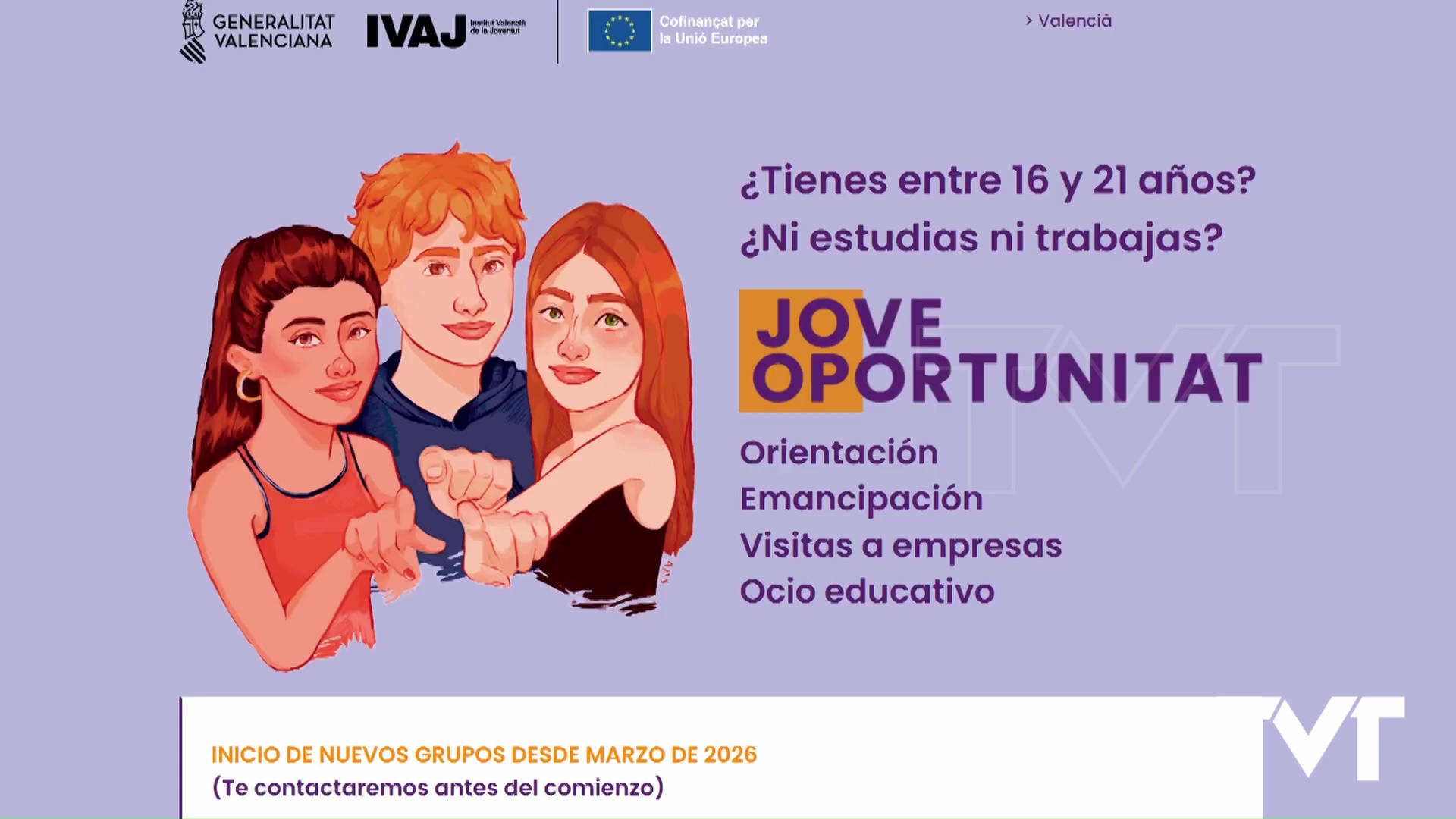 Imagen de La concejalía de juventud participa otro año en el programa «Jove Oportunitat» JOOP