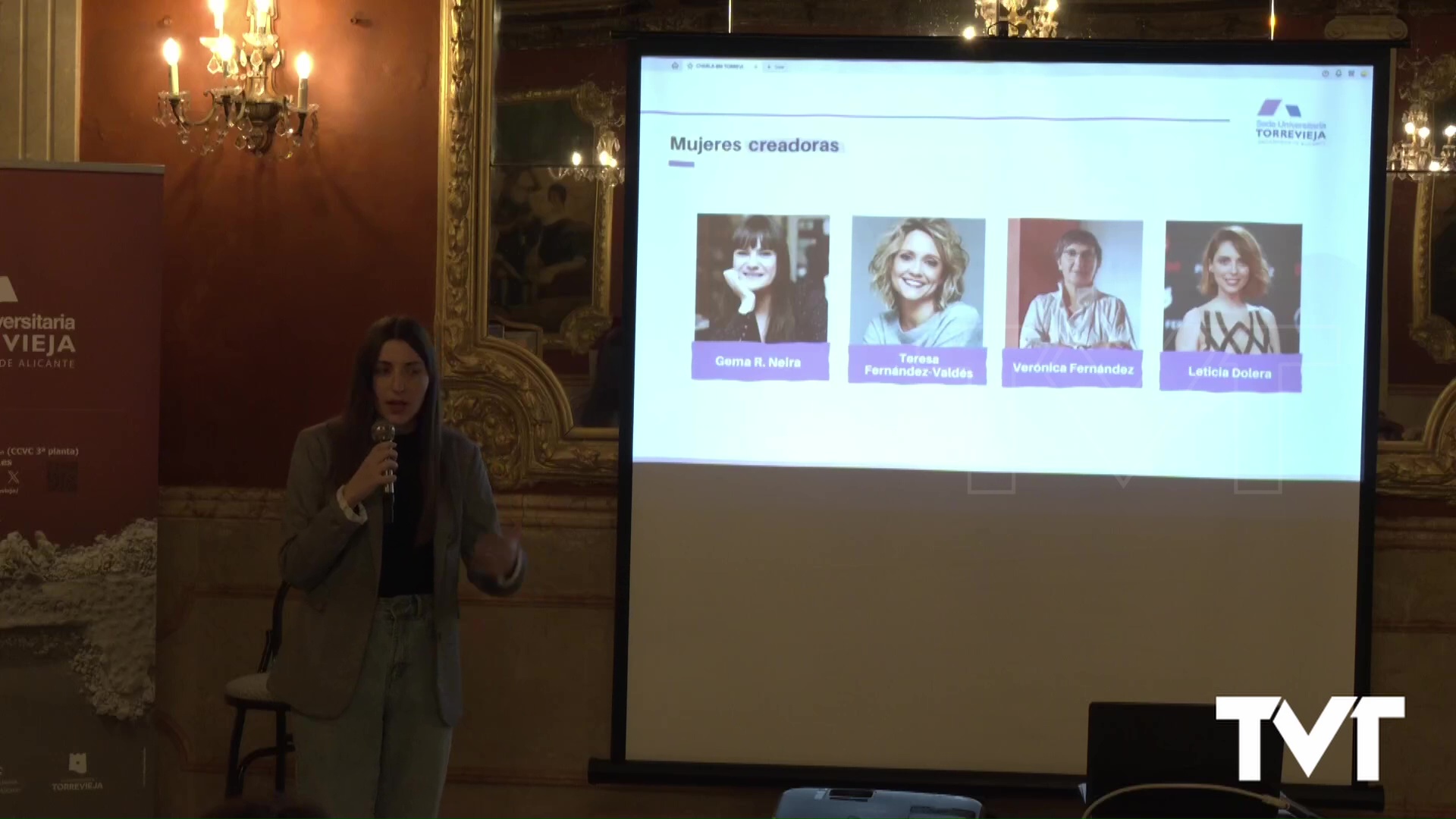 Imagen de Las series protagonizadas e ideadas por mujeres centran la charla de la UA en el casino