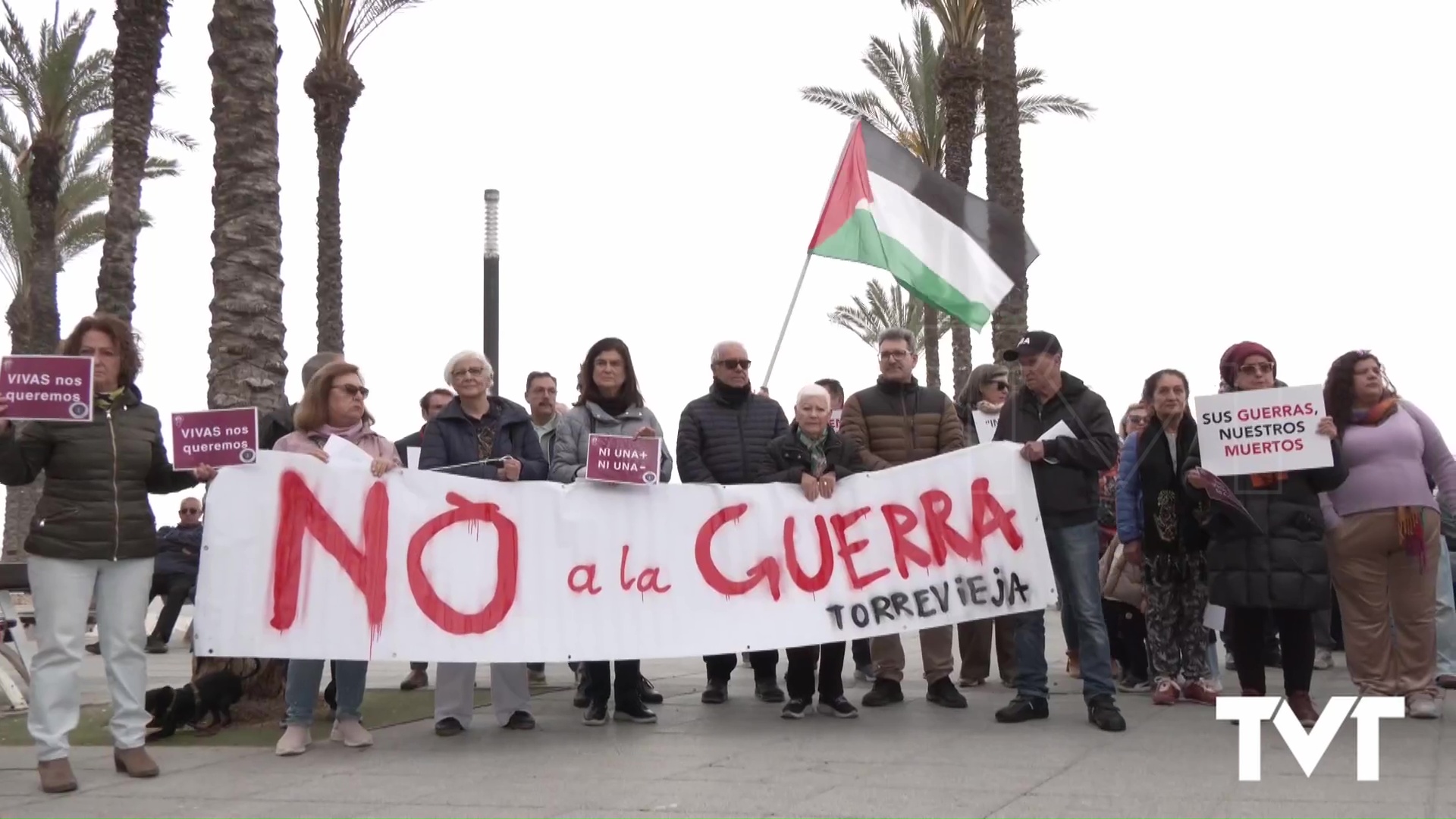 Imagen de El «NO, a la Guerra», sonó con fuerza en Torrevieja