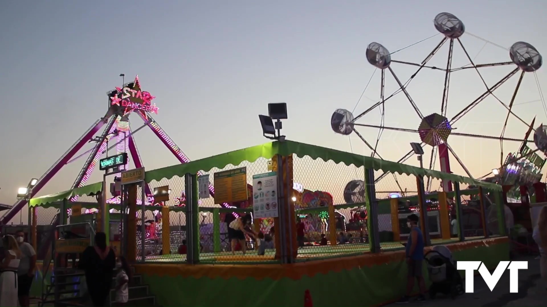 Imagen de La Feria de atracciones reabre el 27 de marzo en el Parque Antonio Soria antes de su regreso definitivo, de cara al verano, al puerto