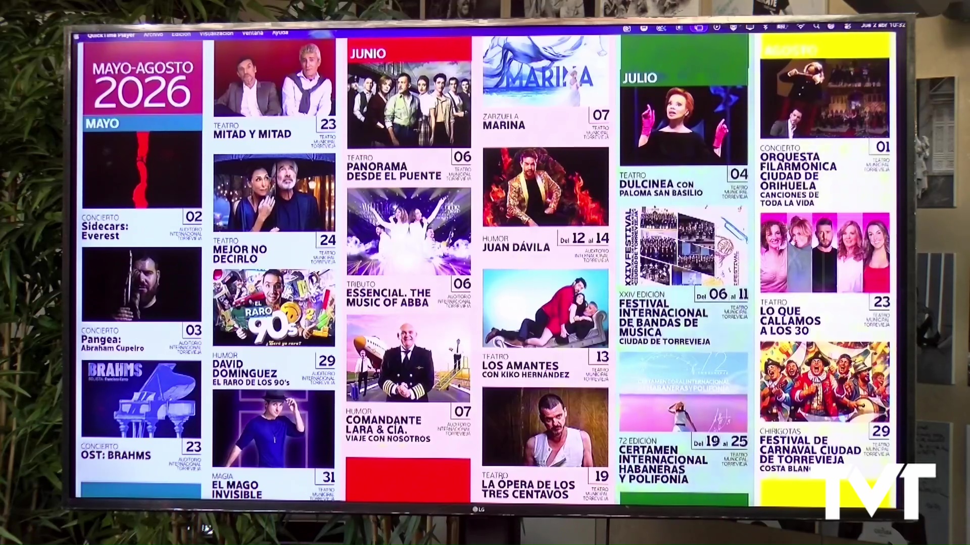 Imagen de Cultura Torrevieja anuncia más de 90 espectáculos como parte de su nueva programación para este verano