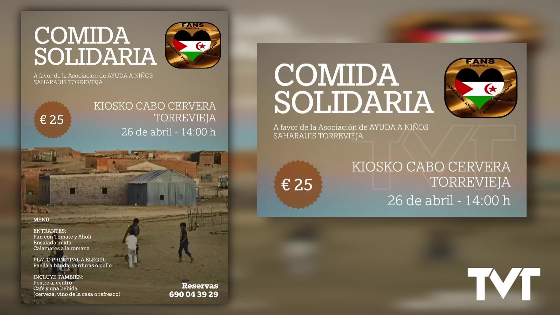 Imagen de FANS Torrevieja recauda fondos para destinar a los campos de refugiados saharauis ante las últimas lluvias que han arrasado con todo