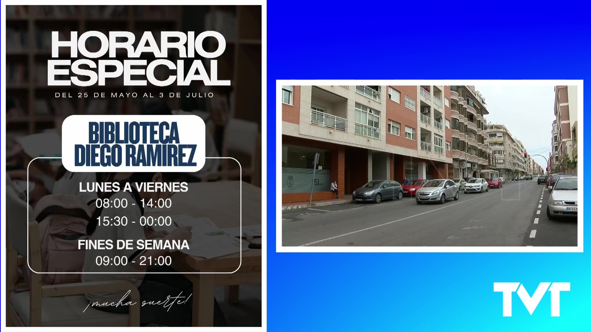 Imagen de Se amplia el horario dela Biblioteca Diego Ramírez