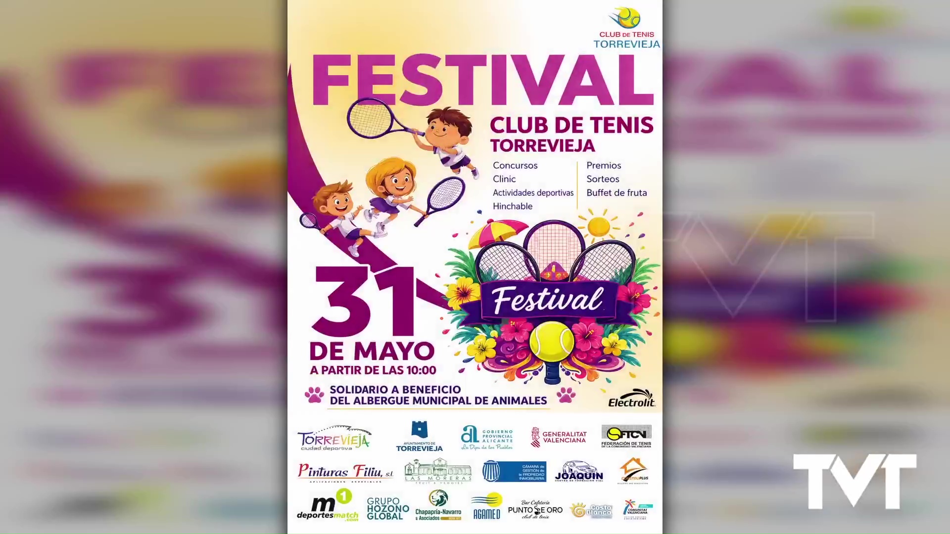 Imagen de El Festival del Tenis de Torrevieja se celebra el 31 de mayo