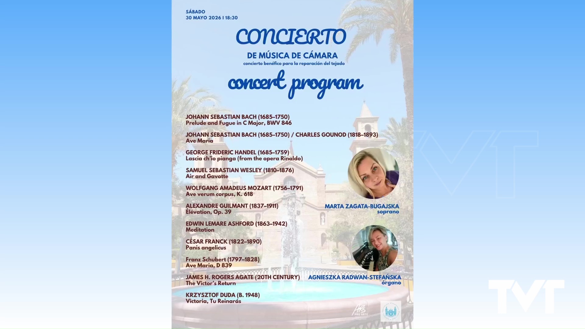 Imagen de Concierto de Música de Cámara a beneficio de la reparación del tejado de la Parroquia de la Inmaculada